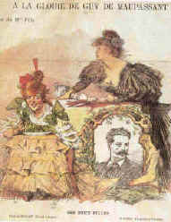 Dibujo de Ch. Landre, 1898. (Biblioteca del museo de artes decorativas, Pars.)