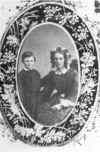 Su tía Louise y su primo Louis Le Poittevin