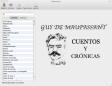 Cuentos y crónicas para Mac OS X